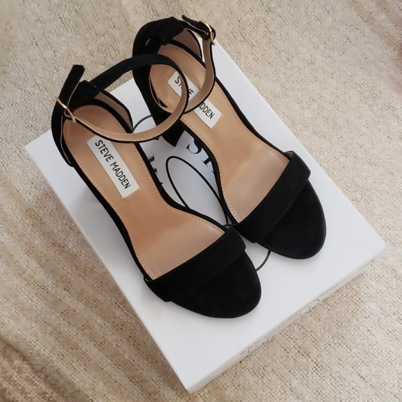 Suede Strap Heels - Picture 2 of 6